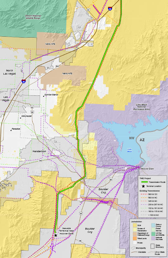 TransWest Map